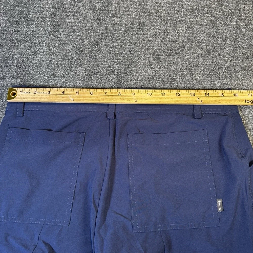 Belyn Key Golf‎ Shorts Womens Small Navy Blue Performance Stretch Activewear